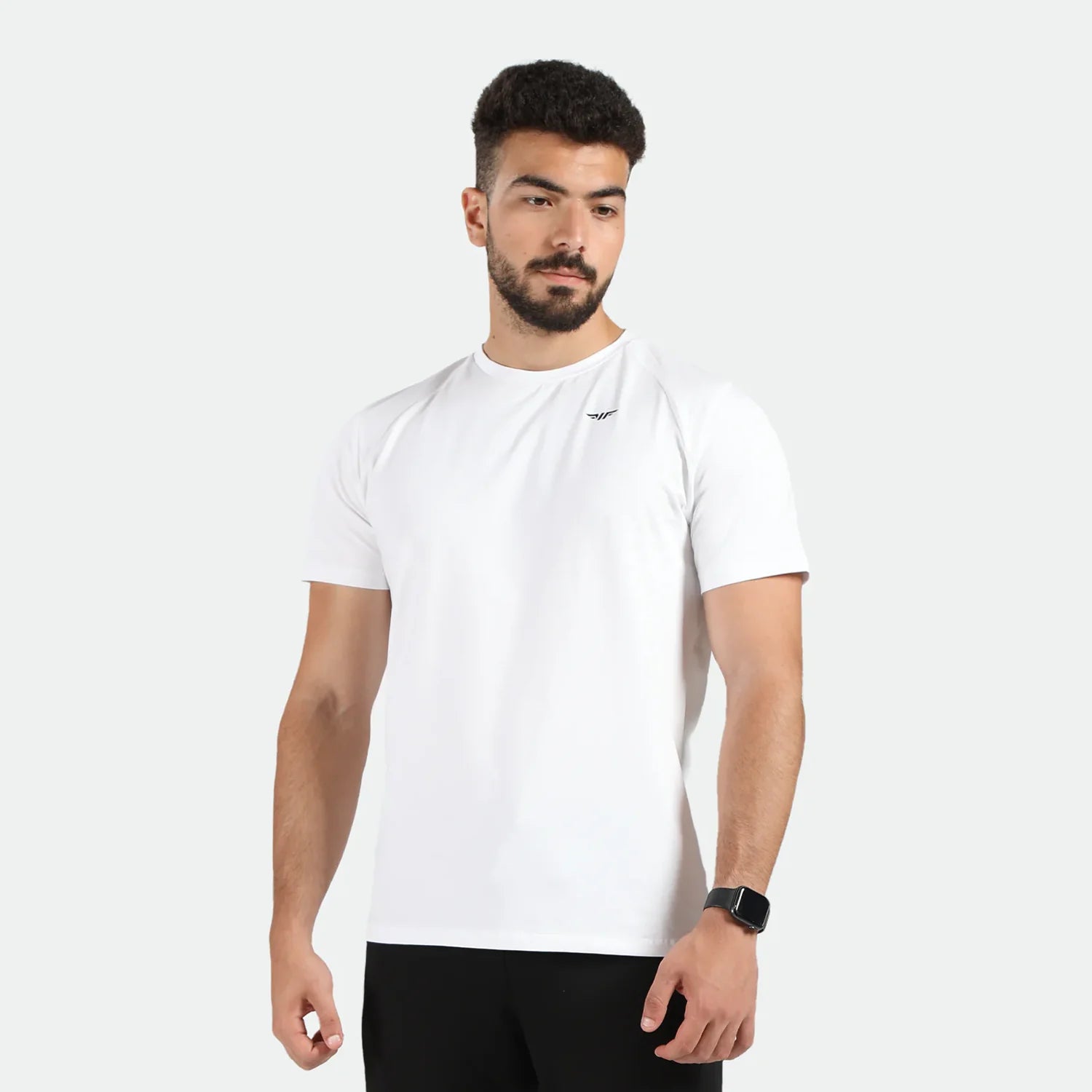 men essential regular fit shirt (white)