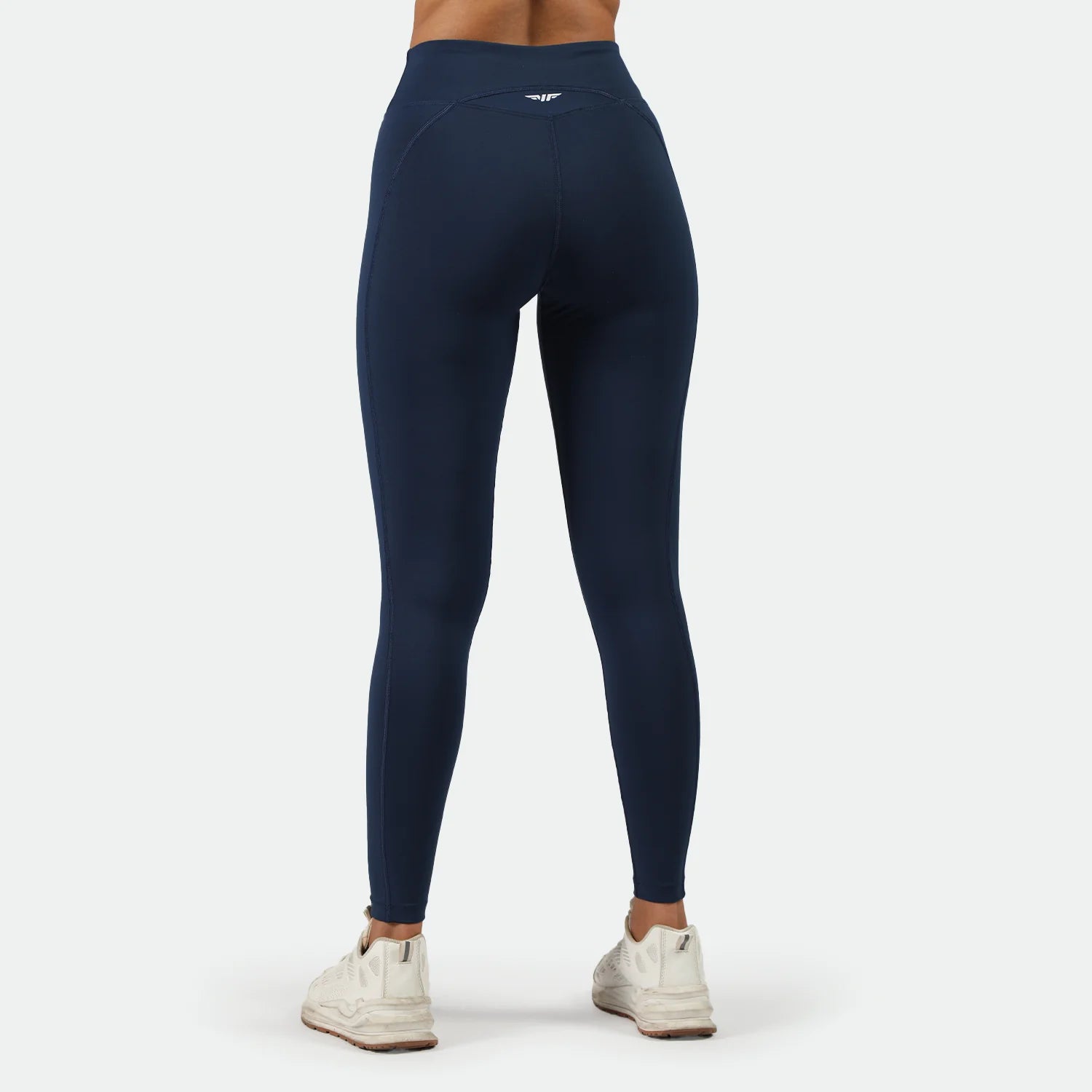 women go beyond back cut legging (navy blue)