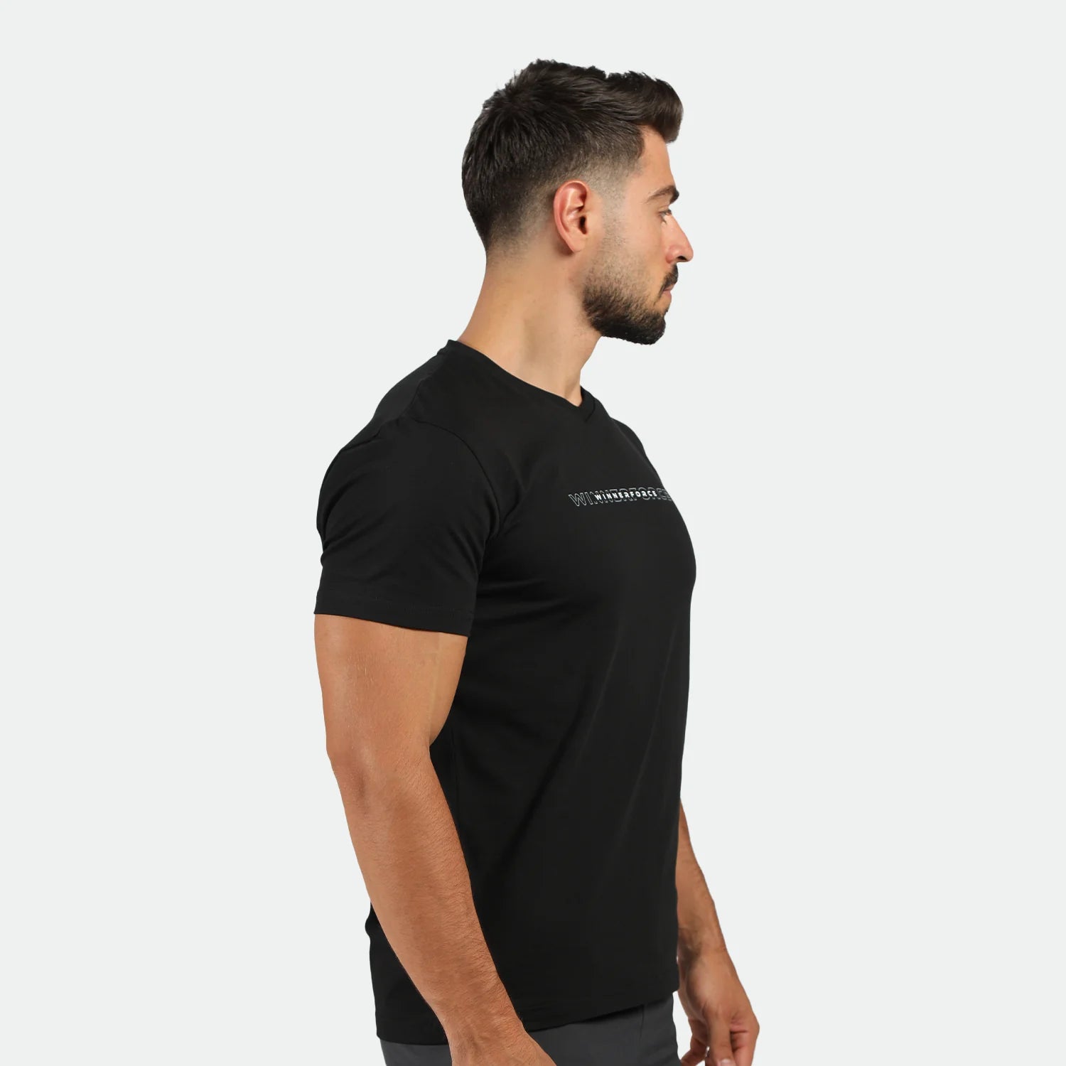 men go beyond vital tshirt (black)