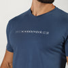 men go beyond vital tshirt (blue opal)